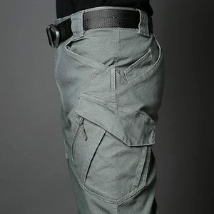 Pantalones Cargo Deportivos para Hombre, Ligeros, de Lona, para Trabajo al Aire Libre y Senderismo, con Cordón Ajustable, Estilo Desgastado - Product Image 3