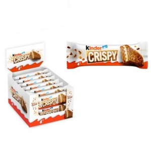 Best selling Kinderr Crispy Crunchy Chocolate <b>Bars</b> 14x34g Fun Size <b>Snack</b> Pack New Chocolate - Product Image 1