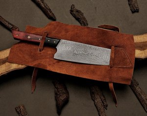 ชุดมีดครัวเหล็กดามัสกัสเกรดอุตสาหกรรม SHARP POINT TRADES 2 ชิ้น ใบมีดตรงเปลี่ยนเร็ว ด้ามไม้ รับประกัน 3 ปี - Product Image 5