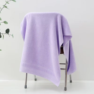 Serviette de toilette en coton de luxe à grammage élevé, très absorbante, pour hôtel, spa, salle de bain, vente en gros, fabricant, couleur unie - Product Image 5