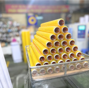 Rouleau géant de ruban adhésif transparent personnalisé de haute qualité en BOPP thermorésistant, à base de colle acrylique activée par l'eau, pour scellage de cartons - Product Image 2