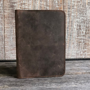 Genuine Leather <b>Passport</b> <b>Wallet</b> Slim Travel Holder Multiple Card Slots Custom Logo Wholesale OEM Manufacturer Supplier for sale - Product Image 4