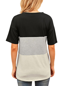 Women's Custom Logo Cotton <b>Short</b> <b>Sleeve</b> Regular T-Shirt High Quality Casual O-Neck Top Summer Breathable Eco-Friendly Quick Dry - Product Image 4