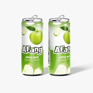 น้ำแอปเปิ้ลผสมแตงโม Abest Apple Sparkling Juice รสชาติอร่อย ผลิตในเวียดนาม รับผลิตแบบ OEM ODM เครื่องดื่มบรรจุกระป๋องปรุงแต่งรส - Product Image 2