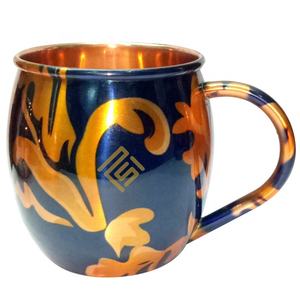 2025 nouveau Design élégant cuivre tasse à boire de haute qualité artisanat indien maison accessoire décoratif haut Standard produit - Product Image 4