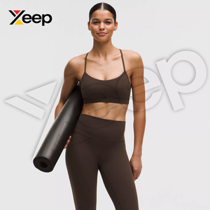 XEEP สปอร์ตบราโยคะคุณภาพสูงสำหรับผู้หญิง รุ่น XC-SB-27 สายรัดปรับได้ ระบายอากาศดี แผ่นรองถอดออกได้ รองรับได้ดี แห้งเร็ว - Product Image 3