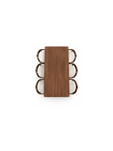 Mesa de Comedor Moderna de Madera Premium para 6 Personas, Diseño Rectangular de Mediados de Siglo, Muebles de Comedor Estables y Resistentes para Restaurante y Hogar - Product Image 2