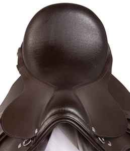 Acabado de cuero auténtico con efecto envejecido para un aspecto clásico vintage en cada almohadilla de montura para equitación. - Product Image 5