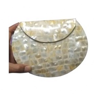 Cadre de sac à main en métal de style bohème avec chaîne de perles décoration luxe mariage Boho pochette sac à main soirée pochette-Vente en gros