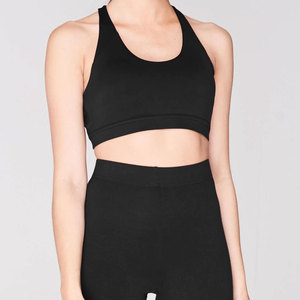 New Design Women Sports Bra High Quality Made Nylon Spandex Sports Bra Custom Female Gym Fitness Sports Bra - Product Image 4