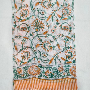 Pañuelo de algodón indio hecho a mano, material modal de verano, estampado floral a mano, pareo, sarong, ropa de playa sexy - Precio al por mayor - Product Image 2