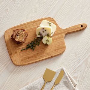 Planche à découper en bois pour la préparation culinaire, surface de coupe durable pour la viande, les légumes, le pain, les fruits, le fromage et le service, utilisation à domicile et en hôtel - Product Image 3