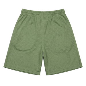 Canvas Men's Shorts Wholesale Custom Sublimation High-quality 100% Polyester <b>Elastic</b> Waist Breathable Casual Mid Mesh Short - Product Image 5