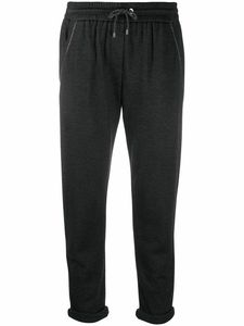 Pantalones Jogger para Mujer, Corte Ajustado, Felpa Francesa, Cintura Alta, Dos Bolsillos, Estilo Panelado, Mezcla de Algodón y Poliéster, Pantalones Deportivos para Chica - Product Image 3