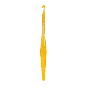 Ganchillo de Resina Ecológico Hecho a Mano, 3mm de Grosor, Personalizable, Ergonómico, 7 Pulgadas, Agarre Suave, Herramienta para Manualidades con Hilo - Product Image 1