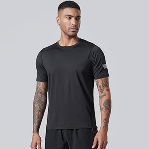 Camisetas Deportivas de Cuello Redondo de Secado Rápido para Hombre – Camisetas de Manga Corta para Gimnasio, Running y Entrenamiento, al por Mayor - Product Image 6