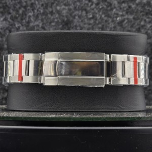 Reloj de Lujo para Hombre de 41 mm, Acero Inoxidable, Mecánico Automático, Analógico, Cristal de Zafiro Negro Sunray, Índice Luminoso, Estilo Ejecutivo - Product Image 4