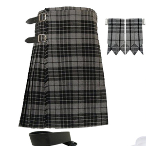 Costume Prince Charlie écossais sur mesure, veste en tartan, tissu en laine, service de vente en gros - Product Image 6