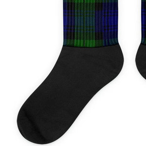 <b>Black</b> Watch Tartan Modern Style Scottish Highland Kilt Hose <b>Socks</b> Comfortable Custom Handmade <b>Socks</b> Bulk Supply - Product Image 5