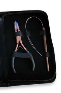 Kit de pinces à micro-perles en acier inoxydable de haute qualité pour extensions de cheveux |   Vente en gros OEM pour usage domestique SHAZHIK INTERNATIONAL - Product Image 4