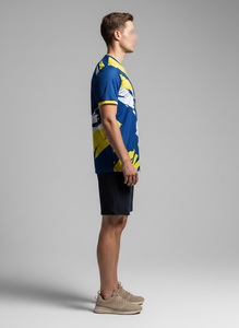 Maillot de football pour hommes, respirant, léger, séchage rapide, personnalisable, style rétro - Product Image 3