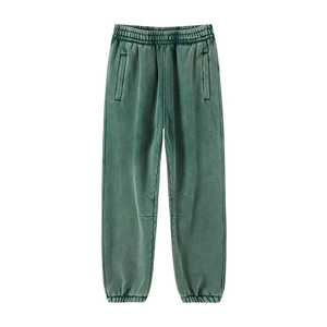 2026 <b>Men</b> Loose <b>Baggy</b> acid wash Jogger high quality fleece <b>baggy</b> Long Pants <b>Trousers</b> Heavy Fleece Acid WashedMen's Pants - Product Image 4