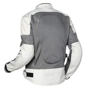 Blouson de moto en polaire imperméable à col montant pour homme - Coupe-vent, respirant, protection hivernale pour le dos, les coudes et les épaules - Product Image 4