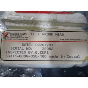 KS MICRO SWISS 33311-0080-050-100 Tête de sonde de mesure - Équipement et pièces semi-conductrices de renommée mondiale à saisir - Product Image 1