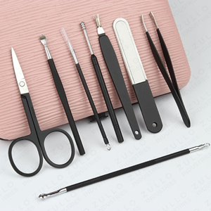 OEM Nail Care <b>Tool</b> Set Stainless Steel Manicure <b>Pedicure</b> Accessories Custom Logo Wholesale Beauty Kit - Product Image 5