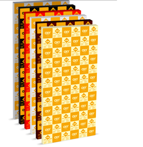 Porte en composite bois-plastique WPC, panneau de porte imperméable, résistant aux termites, pour l'intérieur et l'extérieur, pour la maison et le bureau - Product Image 4