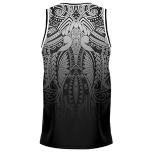 Nouveauté : Maillots de basket personnalisés sans manches en maille respirante polyester/coton – Offre spéciale, maillots personnalisés à prix abordable - Product Image 3