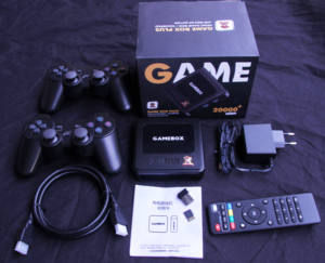 Nueva Consola <span class=keywords><strong>de</strong></span> Juegos G10 HD 4K Super Video Gamebox con Más <span class=keywords><strong>de</strong></span> 30 Emuladores N/D/S/PSP1 con Control Inalámbrico <span class=keywords><strong>de</strong></span> 2.4G - Product Image 4