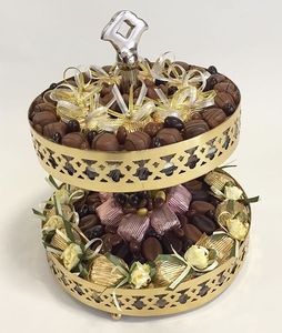 Tazón de presentación para chocolate, tazón para exhibir dulces, tazón para exhibir postres, tazón para exhibir chocolate con soporte. - Product Image 1