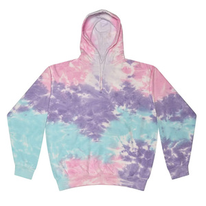 Custom Vintage Wash Streetwear Tie Dye Hoodie Manufacturer Oversized Hooded Sweatshirt - Product Image 2