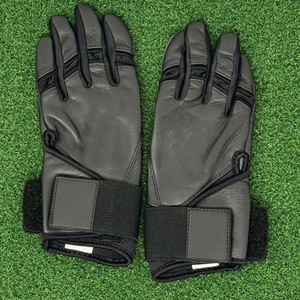 Gants de frappe de baseball à manchette longue de la série originale, en cuir, avec fermeture auto-agrippante, design durable et léger, plusieurs modèles - Product Image 4