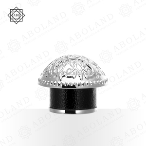 Tapas de Perfume de Marca Privada, Estilo Mármol y Oro, para Cuidado de la Piel, Estilo Dubái y Árabe, con Grabado y Base Metálica - Product Image 4
