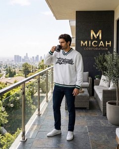 MICAH CORPORATION Nouveau Sweat-shirt en molleton de coton de haute qualité, motif dessin animé, col en V, coupe ample, 300g, personnalisable avec logo, tricoté - Product Image 5