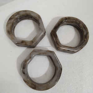 Pochette de soirée en résine à la mode au design unique avec poignée, accessoires pour les fêtes et les mariages - Product Image 2