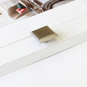 Modern Zinc Alloy Contemporary <b>Cabinet</b> <b>Knob</b> Satin Nickel Eco-Friendly Minimalist Drawer Handle Bedroom Living Room Kitchen - Product Image 4