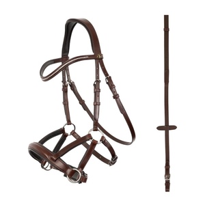 Lasting Durability High Quality Leather Equestrian Horse Bridle Customizable Designed for Reliable Use Comfortable Fit - Product Image 4
