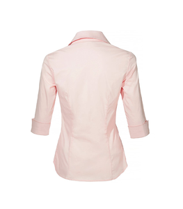 Camisa de Oficina de Manga Larga para Mujer, Corte Clásico, Suministro Directo de Fábrica con Diseño Personalizado de Calidad - Product Image 4