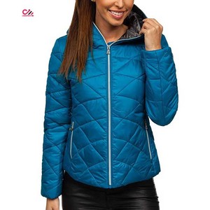 Chaquetas Acolchadas de Invierno, Chaquetas Acolchadas para Mujer Más Vendidas, Chaquetas de Burbuja a la Moda, Relleno de Poliéster Personalizable de Alta Calidad - Product Image 3