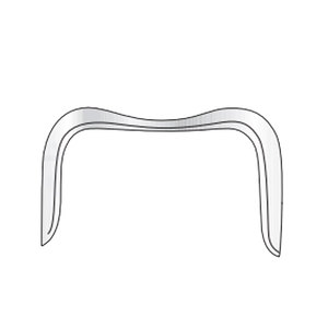 Speculum à bec de canard Sims, petit - 27 mm x 29 mm x 130 mm, ensemble d'instruments chirurgicaux en acier inoxydable, certifié CE, instruments de haute qualité - Product Image 1