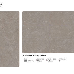 Azulejos de porcelana brillante de alta gama, tamaño 600x1200, formato grande, para pisos y paredes, para decoración de interiores. - Product Image 1
