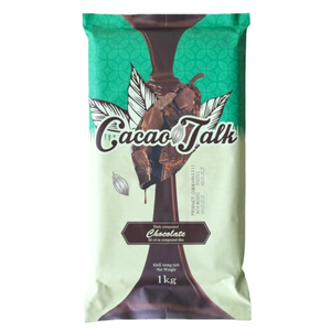Chocolat Composé OEM/ODM Vente Directe en Gros du Fabricant Ingrédient de Boulangerie HALAL Bloc de Chocolat Noir Cacao 1KG Bon Prix - Product Image 1