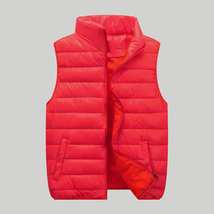Chaleco de Invierno para Hombre, Relleno de Poliéster, Ultraligero, Sin Mangas, Chaqueta Acolchada, Impermeable, Reversible, con Cuello Alto, a Prueba de Viento - Product Image 4