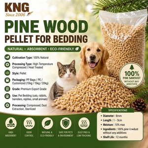 เม็ดไม้สน 100% สำหรับทำที่นอนสัตว์เลี้ยง - Product Image 1