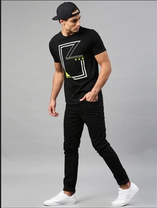 Chemise décontractée blanche à manches courtes pour homme, double boutonnage, couleur unie, sans col, 100 % coton tricoté, écologique, ODM, pour l'été - Product Image 5