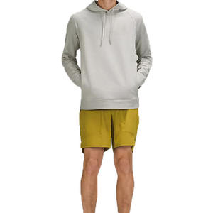 Hoodies légers et extensibles conçus par le fabricant, style personnalisé pour l'hiver, en polyester-coton, teinture unie - Product Image 2