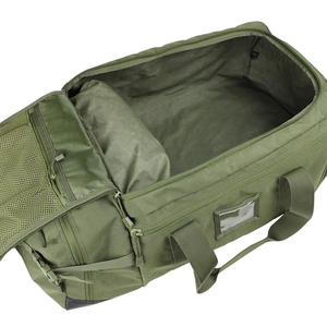 Olive Green Outdoor Sports Duffle Bag 50-70L <b>Soft</b> Shell Rectangular Travel <b>Luggage</b> With Zipper Pockets Unisex Lightweight - Product Image 5